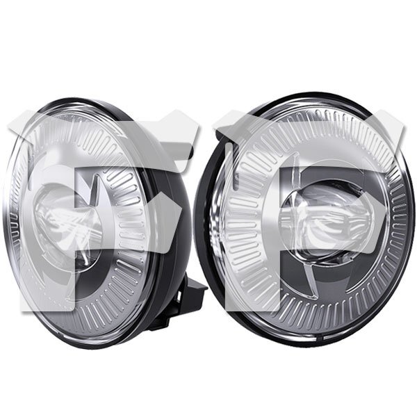 2022新発売 シボレー GMC フォード Chevy Ford 5インチ LED フォグライト フォグランプ ホワイト 6000K シルバー MS-0715R 新品拍卖