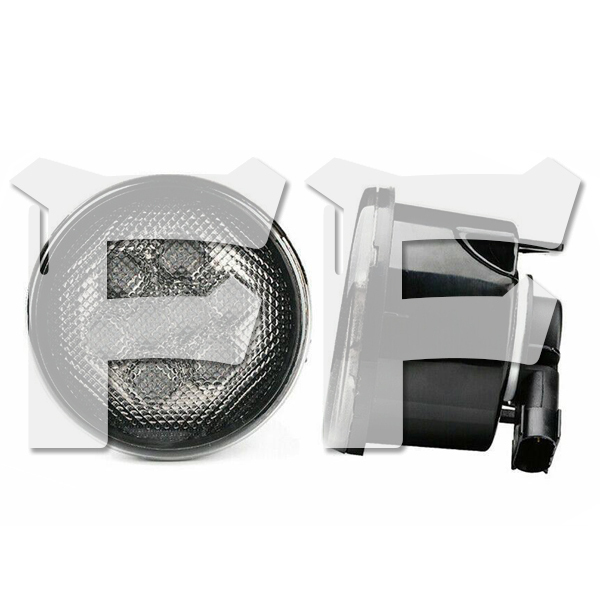 送料無料.. JEEP JK ラングラー 2007-2018年式 LEDフロントグリル ターンシグナルライト スモークレンズ アンバー 転向灯 MS-FGL1 新品拍卖