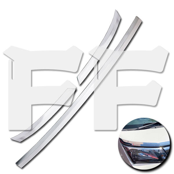 送料無料● トヨタ ROOMY ルーミー M900A M910A フロントフードトリム フードパネル メッキ ステンレス製 鏡面拍卖