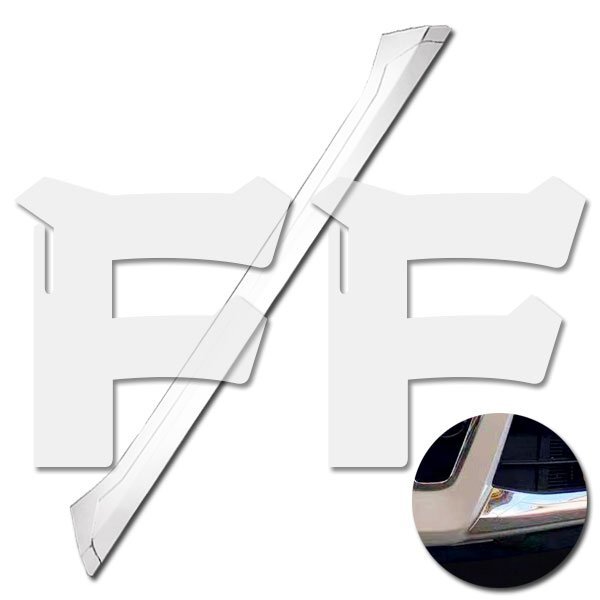 送料無料.. ダイハツ TANTO タント LA650/660S 2019年~ フロント リップ カバー 外装 鏡面 メッキ ステンレス カスタム SN-4479拍卖