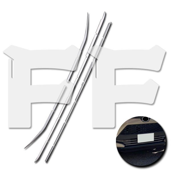 送料無料.. トヨタ ライズ RAIZE A200A 210A 2019年 フロントバンパーグリルカバー ガーニッシュ メッキ ステンレス 鏡面 SN-4670 新品拍卖