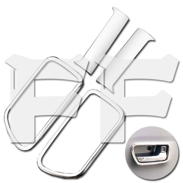 送料無料.. ダイハツ TANTO タント LA650/660S 2019年~ ドア ベゼル ハンドル カバー パネル 内装 鏡面 メッキ ステンレス SN-4492拍卖