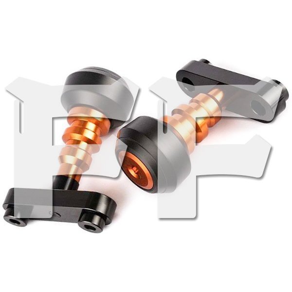 送料無料.. KTM DUKE 125 200 250 390 フレームスライダー クラッシュプロテクター オートバイ 落下保護 CNC パーツ KTM-AF-A 新品拍卖