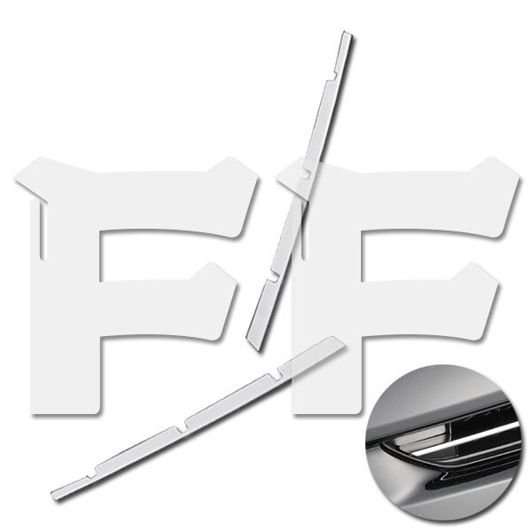 送料無料.. トヨタ PRIUS プリウス 30系 後期 フロント グリル カバー ガーニッシュ ステンレス メッキ パーツ 鏡面 SN-13 新品拍卖