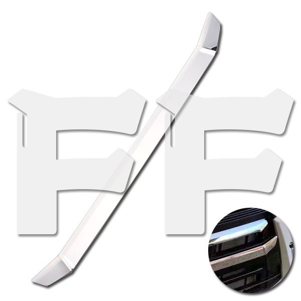 送料無料.. ダイハツ TANTO タント LA650/660S 2019年~ フロント ナンバー プレート トリム 外装 鏡面 メッキ ステンレス カスタム SN-4476拍卖