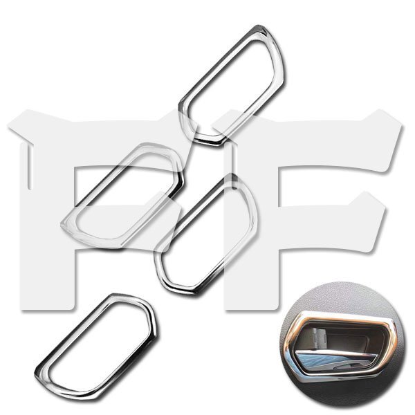 送料無料.. 日産 キックス KICKS P15 2020年6月~ ドアベゼル ドアハンドルカバー ガーニッシュ メッキ ステンレス 鏡面 SN-5021 新品拍卖