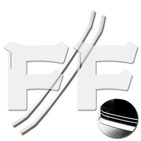 送料無料.. トヨタ ヴォクシー VOXY 80系 ZSグレード フロント バンパー グリル トリム ガーニッシュ メッキ ステンレス SN-1045 鏡面拍卖