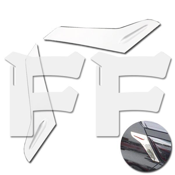 トヨタ VOXY ヴォクシー 80系 後期 2017年7月~ フロント ヘッドライト トリム ガーニッシュ メッキ ステンレス SN-3307 鏡面拍卖