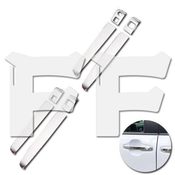 ダイハツ TANTO タント LA650/660S 2019年~ サイド ドア ハンドル カバー 外装 鏡面 メッキ ステンレス カスタム SN-4483拍卖