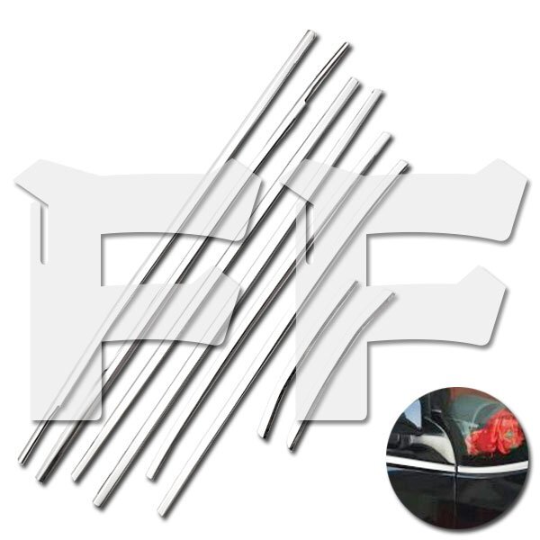 トヨタ ノア NOAH ヴォクシー VOXY 80系 前期/後期 2014年1月~ ウインドウトリム ガーニッシュ メッキ ステンレス SN-1034 鏡面拍卖