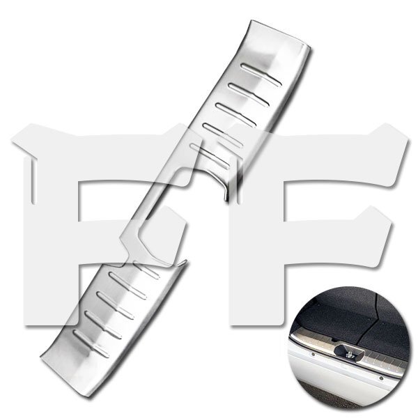 送料無料.. ダイハツ TANTO タント LA650/660S 2019年~ リア ラゲッジ バンパー プロテクター キズ防止 内装 メッキ ステンレス SN-4897拍卖