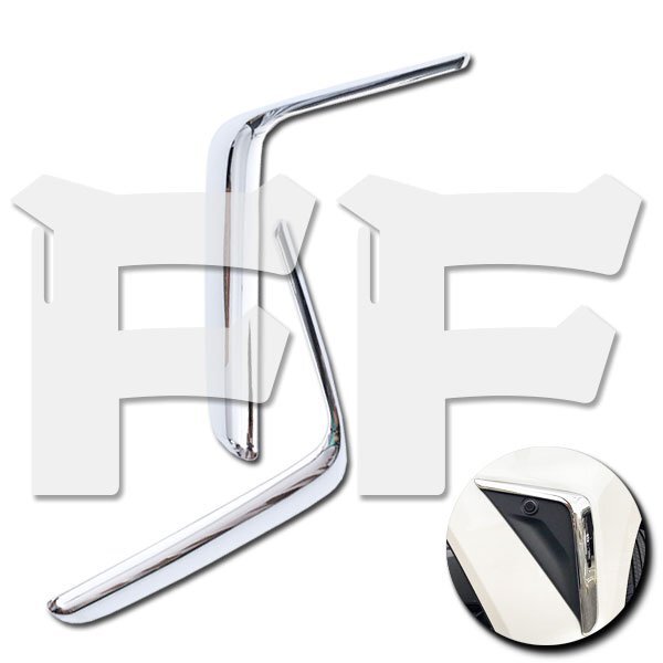 送料無料.. トヨタ ROOMY ルーミー M900A M910A フロントフォグランプトリム フォグランプガーニッシュ ABS製 鏡面 SN-5299 新品拍卖
