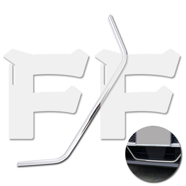 送料無料.. 日産 ノート NOTE E13 2021年~ フロントバンパーグリルカバー ガーニッシュ メッキ ステンレス 鏡面 SN-5397 新品拍卖