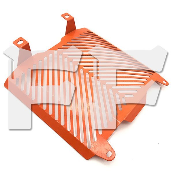 KTM DUKE 690 690R 2012-2017 ラジエーター グリル カバー 保護 オートバイ RADIATOR GUARD オレンジ 1枚 KTM-690-A拍卖