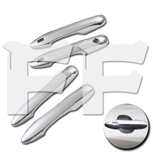 送料無料.. トヨタ ヤリス KSP210 MXPA1# MXPH1# サイドドアハンドルカバー トリム プロテクター メッキ ABS 鏡面 SN-4842 新品拍卖