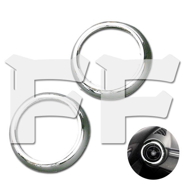 MAZDA マツダ CX-5 KF系 2017年式~ エアコン アウトレット リング カバー 内装 鏡面 メッキ ステンレス ガーニッシュ SN-2774拍卖