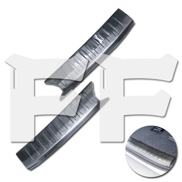 三菱 DELICA D5 デリカ D:5 2019年2月~ ラゲッジスカッフプロテクター ステップガード ブラック ステンレス 傷付防止 SN-5335拍卖