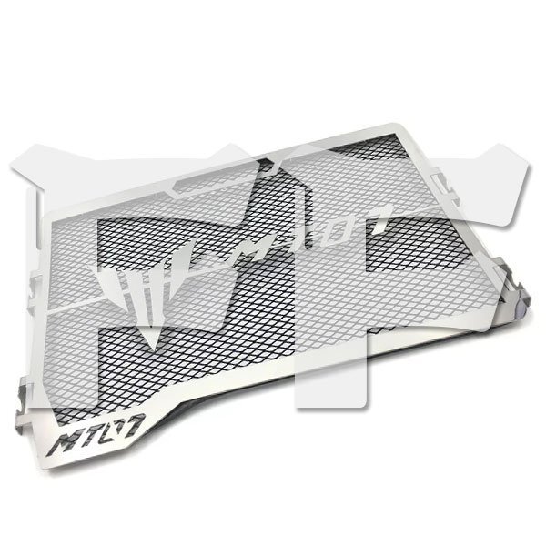 送料無料.. ヤマハ YAMAHA MT07 FZ-07 2014-2022 ラジエーター グリル カバー 保護 オートバイ RADIATOR GUARD ブラック 1枚 MT07-A拍卖