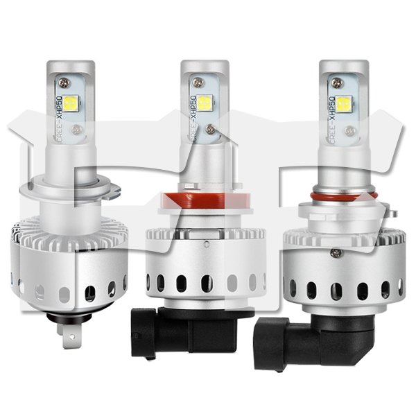 送料無料.. HB3 9005 7S LEDライト 車検ok!! 6500K 2個入 CREEチップ採用 12000LM オールインワン キャンセラー機能 新品拍卖