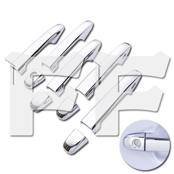 送料無料.. トヨタ PRIUS プリウス 30系 前期 ドア ハンドル カバー ノブ カバー ガーニッシュ ABS メッキ 鏡面 SN-1773 新品拍卖