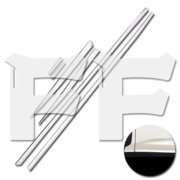 LEXUS レクサス NX 200T/300H ドアトリム ドアアンダー ガーニッシュ ステンレス メッキ 鏡面 SN-3536 新品拍卖