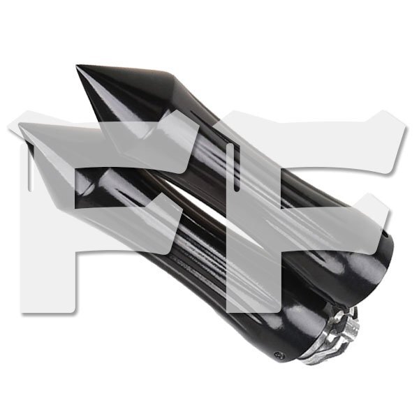 バーエンド付き ハンドグリップ ハーレー 国産/アメリカンの1インチハンドル仕様車全般 左右セット ブラック HLHG-B 新品拍卖