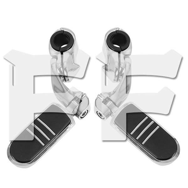 送料無料.. フットペダル ハーレー ホンダ スズキ ヤマハ カワサキ オートバイ ペダル 左右組 HL-Pedal-7 新品拍卖