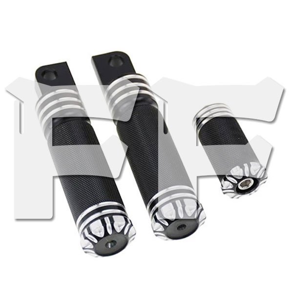 送料無料.. ハーレー ダビッドソン ツーリング ソフテイル ダイナ XL 883 1200 フットペダル オートバイ ペダル 左右組 HL-Pedal-I 新品拍卖