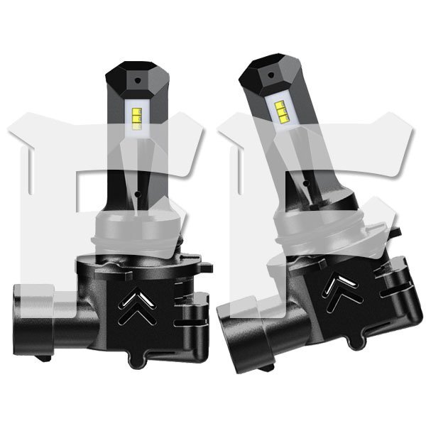 HB4 40W LED ヘッドライト フォグランプ PHILIPSチップ 車検ok 6500K AC/DC兼用 9000LM ハロゲンと同じサイズ 10S-HB4 2個拍卖