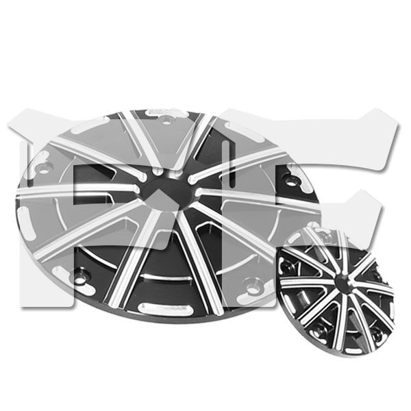 ハーレー ツーリング ロードキング ストリート グライド CNC 5穴 エンジンカバー ダービーカバー タイマー HL-HOOD-H 新品拍卖