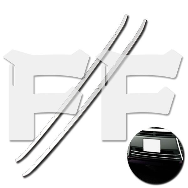 送料無料.. トヨタ ヴェルファイア 30 前期 Z/ZA/ZR フロント バンパー グリル カバー ガーニッシュ メッキ ステンレス 鏡面 ドレスアップ拍卖