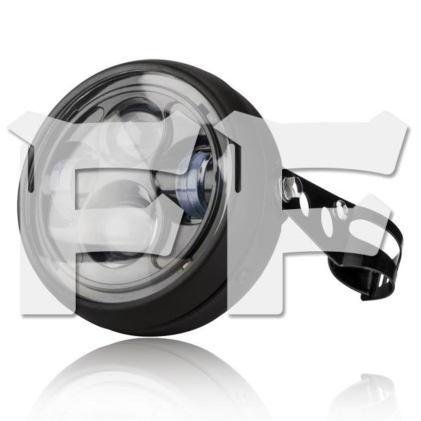 送料無料.. 6.5インチ オートバイ LED ヘッドライト Hi/Low プロジェクター ホワイト ホンダ カワサキ ヤマハ スズキ ハーレー FG-D 新品拍卖