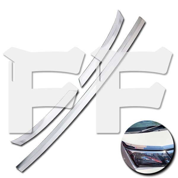 トヨタ ROOMY ルーミー M900A M910A フロントフードトリム フードパネル メッキ ステンレス製 鏡面 SN-5285 新品拍卖