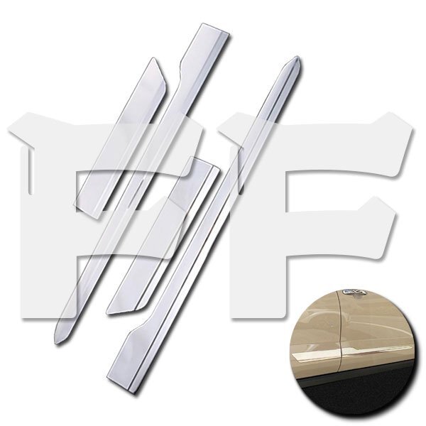 トヨタ ライズ RAIZE A200A 210A 2019年 サイド ドアトリム ドアパネル ガーニッシュ メッキ ステンレス 鏡面 SN-4684 新品拍卖