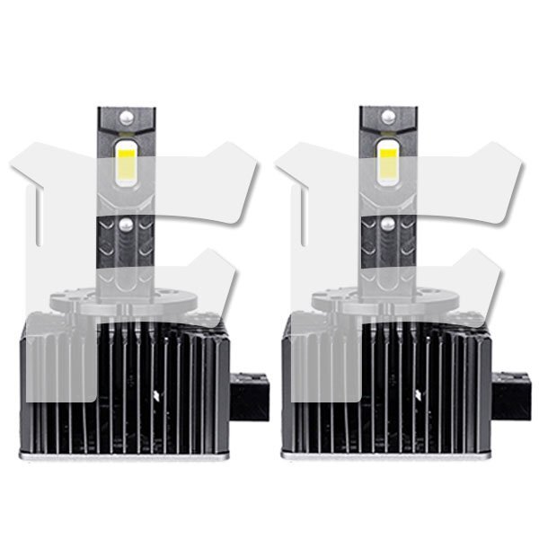 送料無料.. D1S D1R LED 純正HIDをLED化 配線なし 無加工で交換 最新設計 6500K 9000LM 40W キャンセラー内蔵 一体型 NW1-D1 2個 新品拍卖