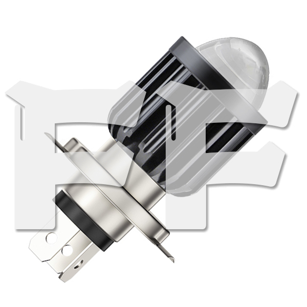 送料無料.. LEDライト 30W H4 Hi.Low切替式 HS1 6000KHiホワイト-3000KLowイエロー DC/AC兼用 プロジェクター MTJ-H4 バイク 1個 新品拍卖