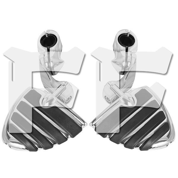 送料無料.. フットペダル ハーレー ホンダ スズキ ヤマハ カワサキ オートバイ ペダル 左右組 HL-Pedal-6 新品拍卖