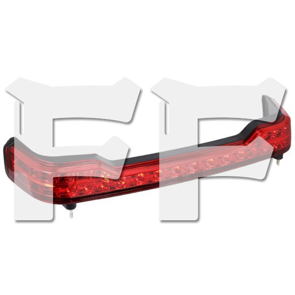 送料無料.. ハーレー ツーリング ロードキング グライド 2014~2022年式 テールランプ ブレーキライト ツアーパック レッド HL-FOG-R 新品拍卖