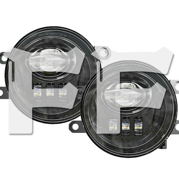 送料無料.. For 2016~2019年式 タコマ 2014~2019年式 4RUNNER 2014~2019年式 タンドラ LED フォグランプ DOT認定品 MS-TM1619-B 新品拍卖