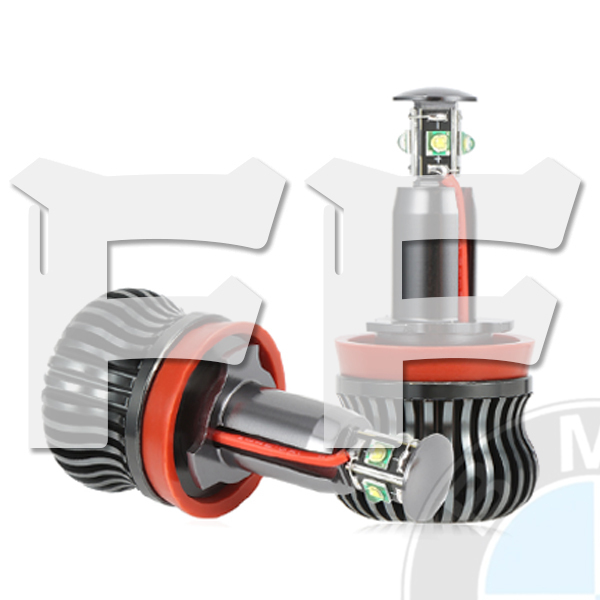 送料無料.. BMW 3シリーズ E60 E61 E63 E64 E71 E82 E84 E87 E88 E90 E92 E93 イカリング CREE LEDライト 6500K E92/H8-20W 2個 新品拍卖