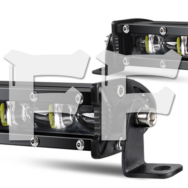 LEDライト 作業灯 60W 14インチ ホワイト 6500K ワークライト 投光器 新品 トラック SUV 漁業用 12V/24V 6D-14C-60W 2個 新品拍卖