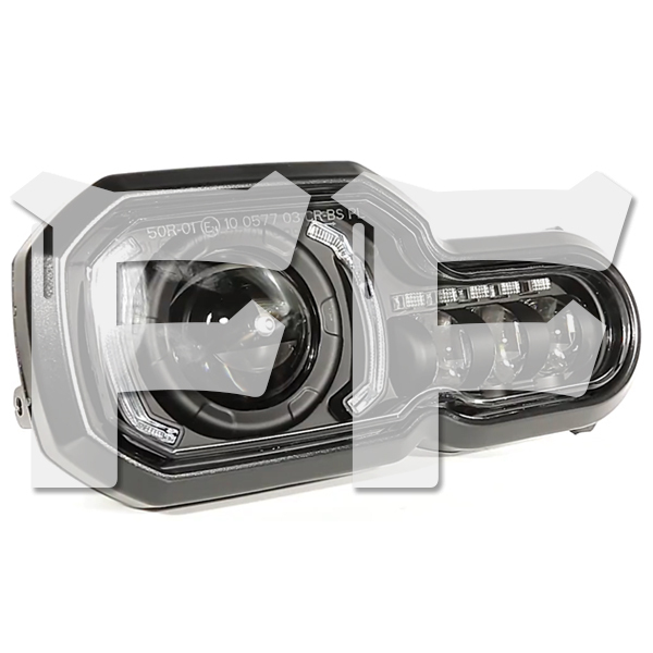 For BMW 08~12年 F650GS 13~18年 F700GS 08~18年 F800GS Eマーク認証 LED ヘッドライト Hi.Low.DRL Adventure MS-F800HA 新品拍卖