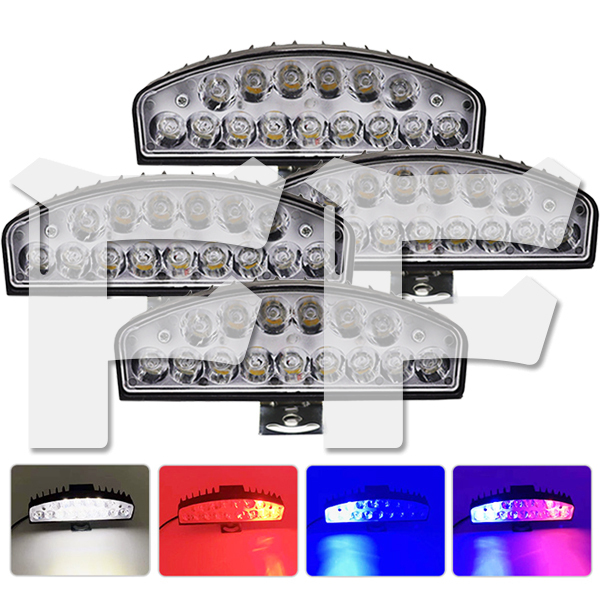 多用途 4モードタイプ 緊急ストロボライト LED ストロボ ライト 作業灯 警告灯 LED 警告ストロボライト 12V MT15Z 4個 新品拍卖