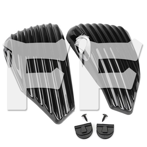 ハーレーダビッドソン スポーツスター XL 883 1200 XL 48 2004~2013年式 バッテリーカバー XL883-BC-C 左右組 新品拍卖