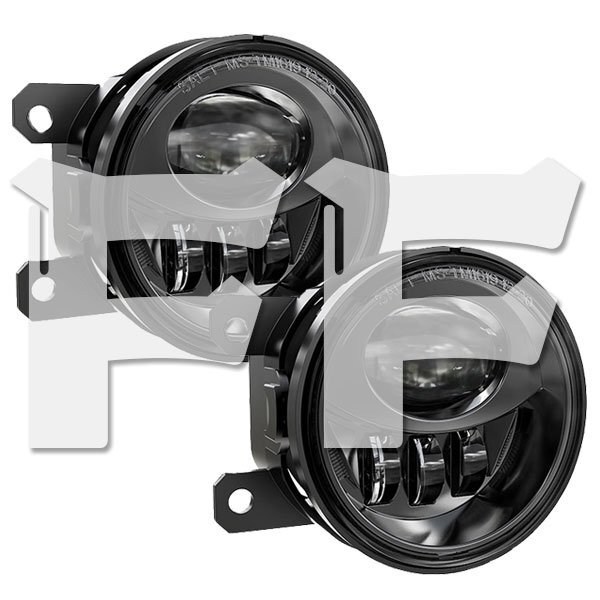 送料無料.. For Jeep Renegade レネゲート 15~20年式 LED フォグランプ フォグライト ホワイト 27W 高輝度 2400LM ブラック MS-FG30H 新品拍卖