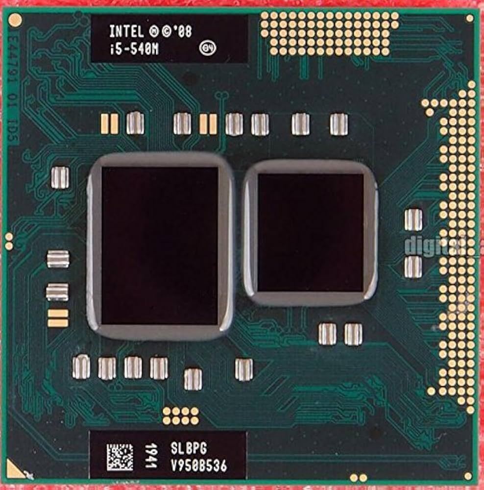 【中古パーツ】複数購入可 CPU Intel Core i5-540M 2.5GHz TB 3.0GHz SRBPG Socket G1( rPGA988A)2コア4スレッド動作品 ノートパソコン用拍卖