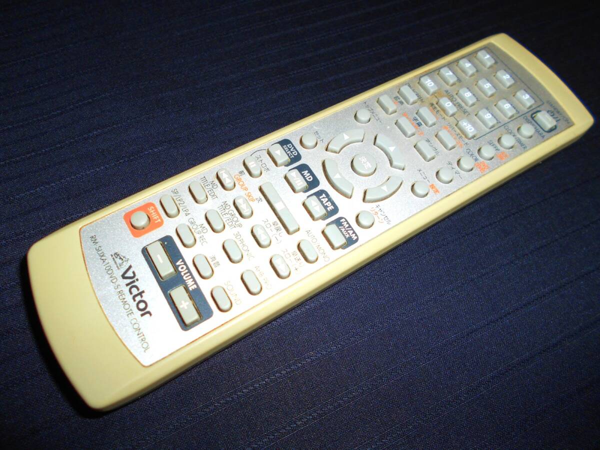 良品!ビクター Victor RM-SUXA10DVD-S オーディオ リモコン拍卖