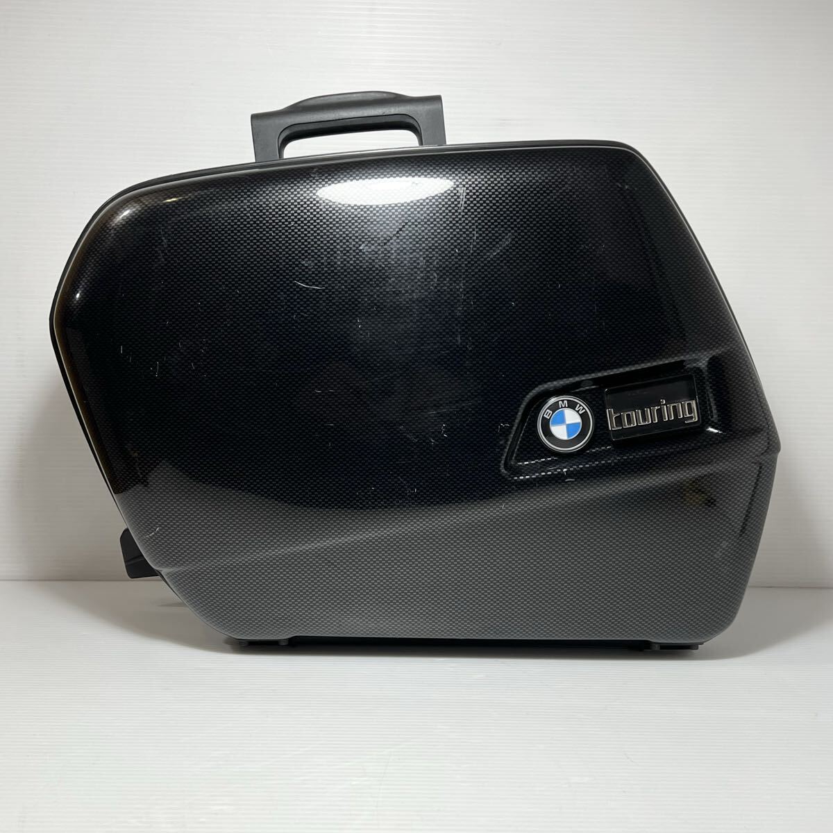 BMW R1100 R1150 パニアケース 右 純正 製薄型カーボンリッド 中古拍卖
