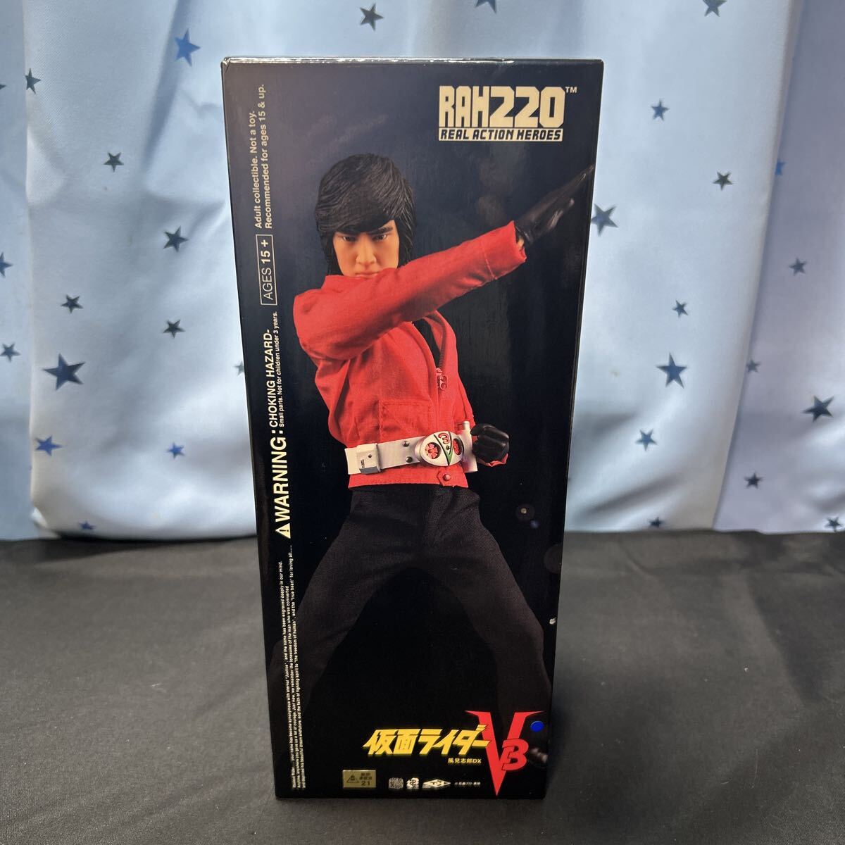 rtss メディコムトイ リアルアクションヒーローズ RAH220DX 仮面ライダーV3 風見志郎 DXタイプ拍卖