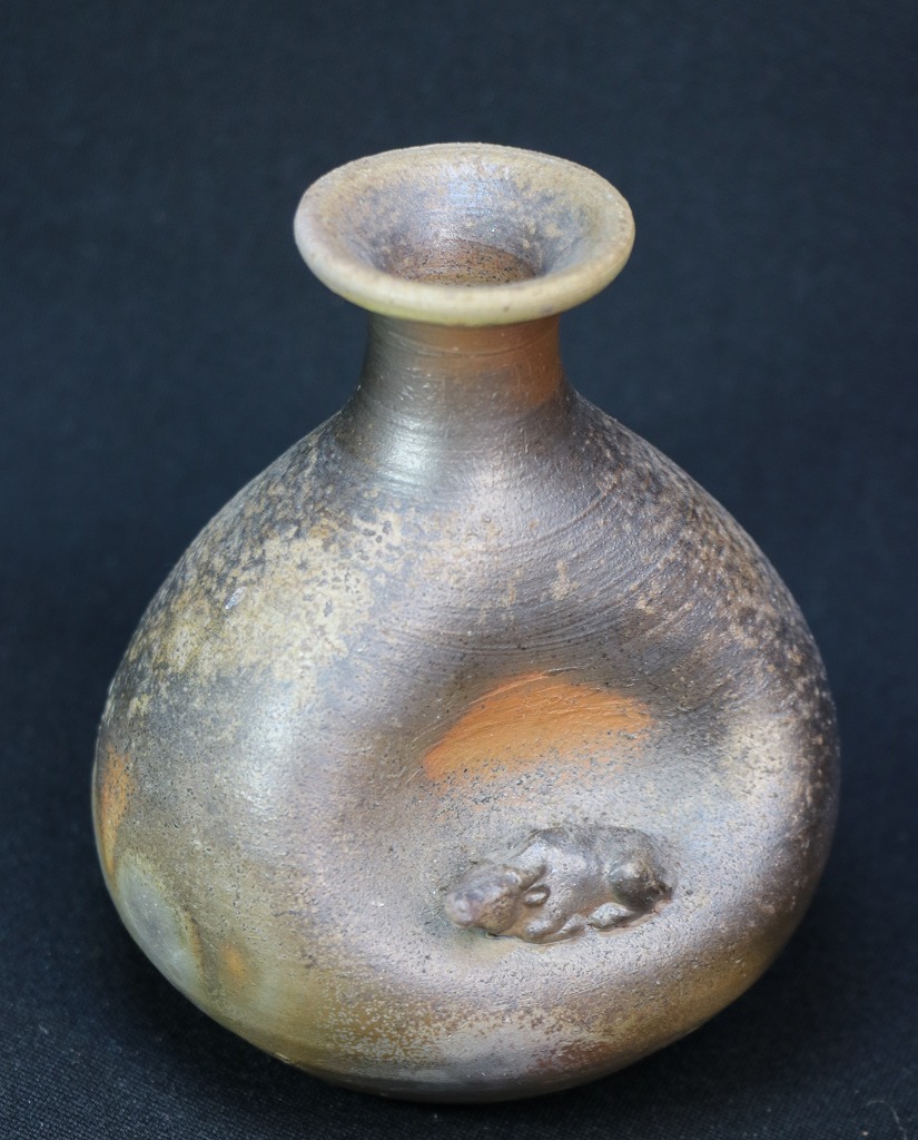 仁堂窯大森輝彦「備前徳利」超希少美品拍卖